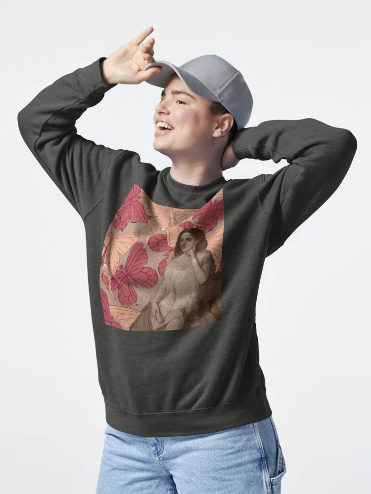 Butterfly Muse – Romantic and Vintage Collage Classic T-Shirt