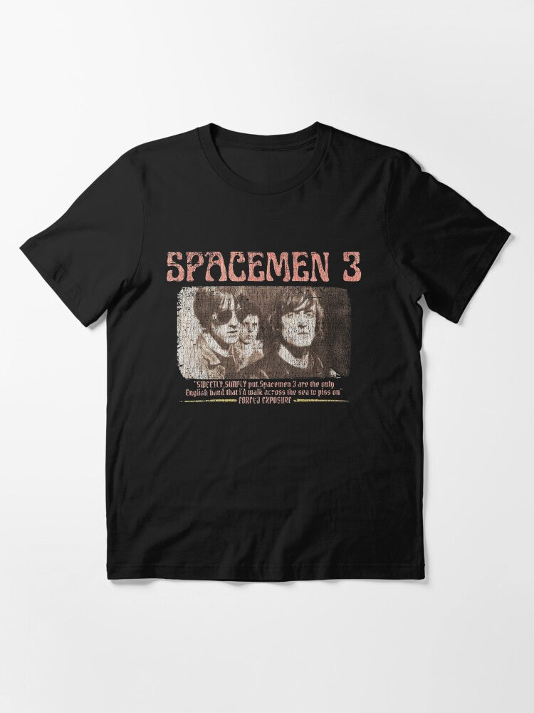 Spácèmèn band 3 Vintage 1982 English rock Original Fan Design Artwork Essential T-Shirt