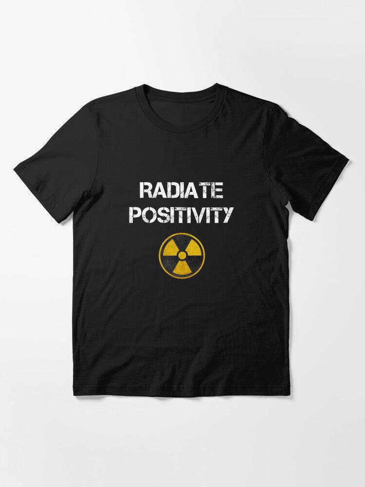 Radiate Positivity Radiologist Gift X-ray Radiology Tech Essential T-Shirt Style001