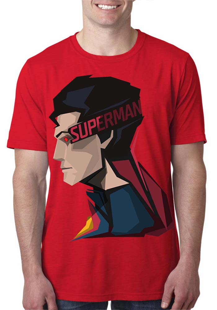 Superman Red T-Shirt Style001