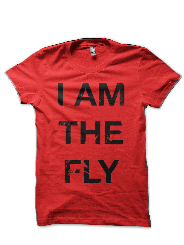 The Fly Red Half Sleeve T-Shirt