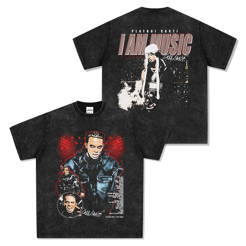 Playboi Carti "I Am Music" Tee Style006