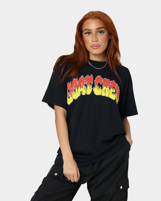 Goat Crew Hot Spike T-Shirt Black/Red/Yellow Style001
