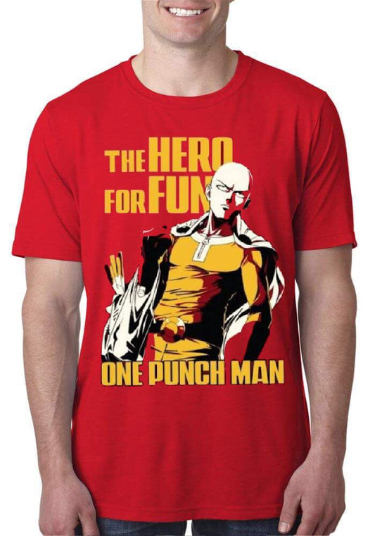 One Punch Man Red T-Shirt