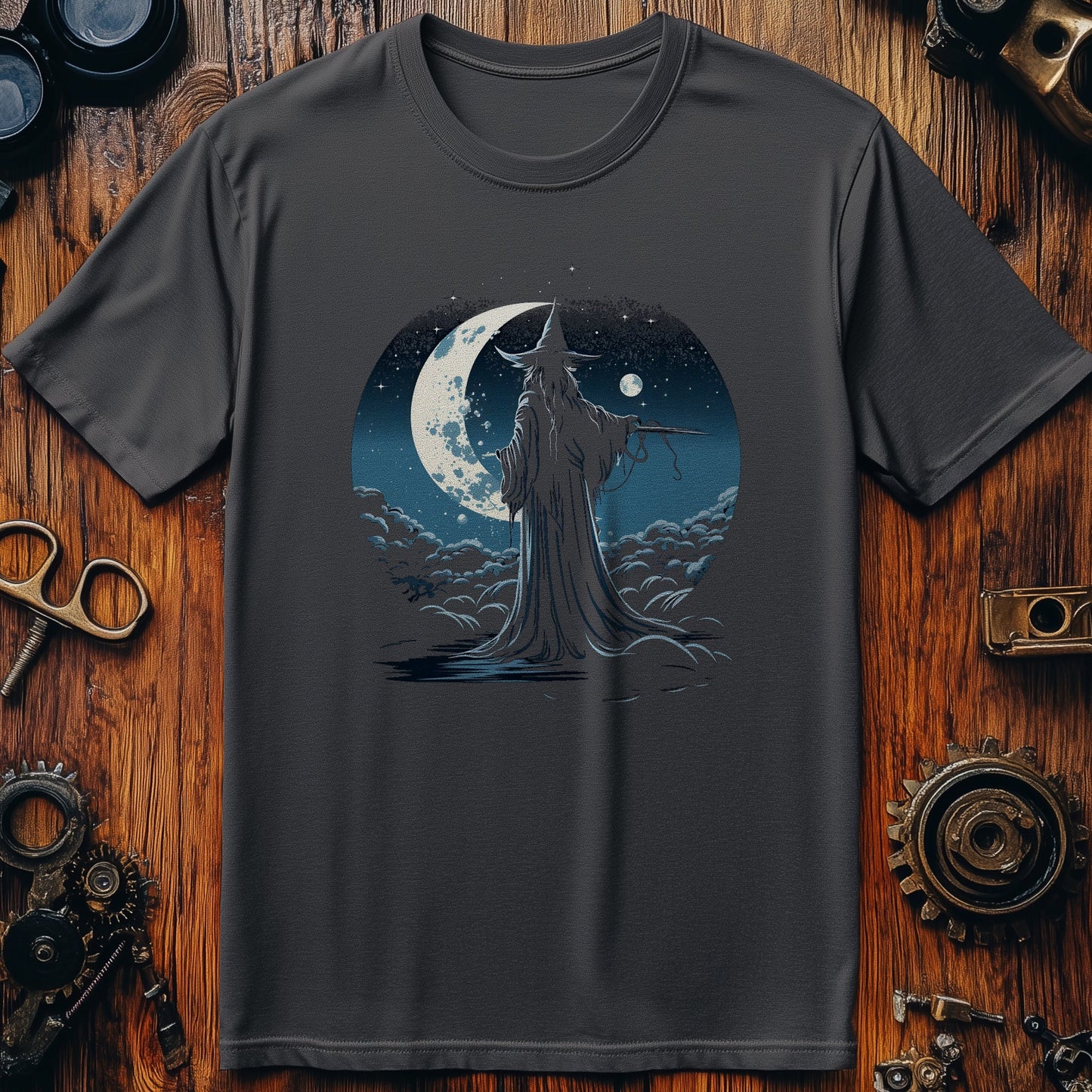 Wizard Moon T-shirt - Enchantingly