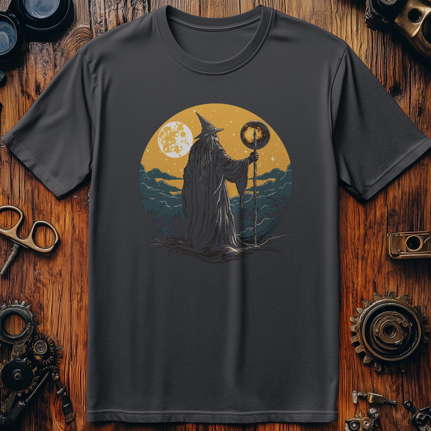 Wizard Moon 1 T-Shirt - Enchantingly