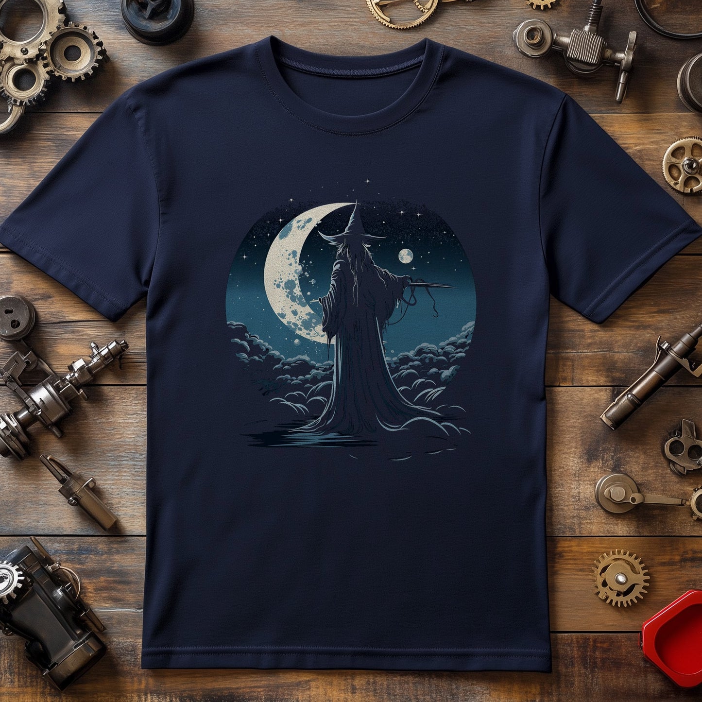 Wizard Moon T-shirt - Enchantingly