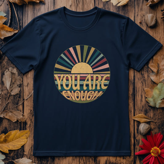 You Are Enough Retro T-Shirt