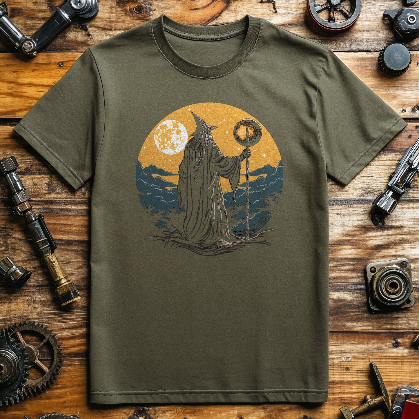 Wizard Moon 1 T-Shirt - Enchantingly