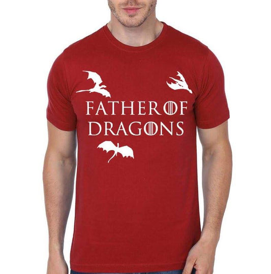 Father Of Dragons Red T-Shirt