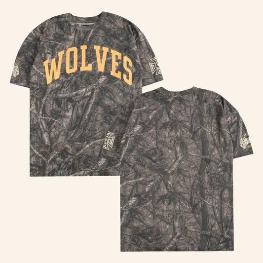 Darc Sport Ohana Merch Store Shop Ohana Loyalty Premium Oversized Tee In Dusk Moss Driftwood Forest Camo
