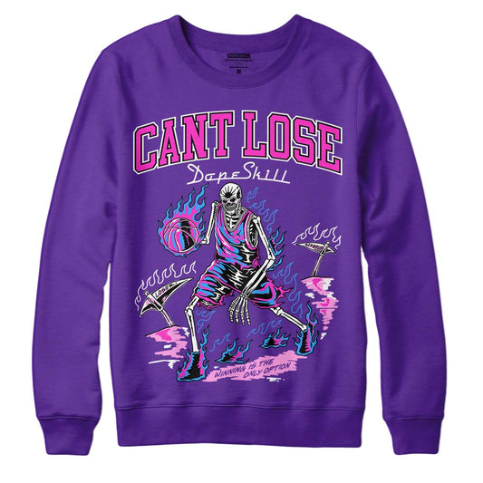 Court Purple 13s DopeSkill Purple Sweatshirt Cant Lose Graphic