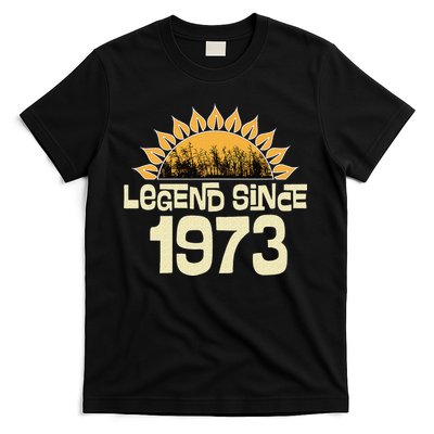 1973 Birthday Legend Since Retro Vintage T-Shirt
