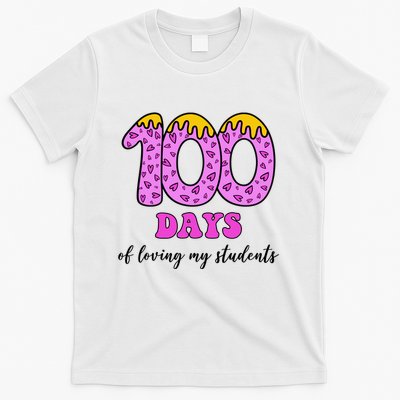 100 Days Of Loving My Students Teacher Celebration T-Shirt