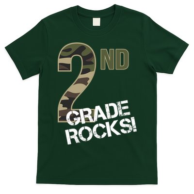 2nd Grade Rocks Camo T-Shirt
