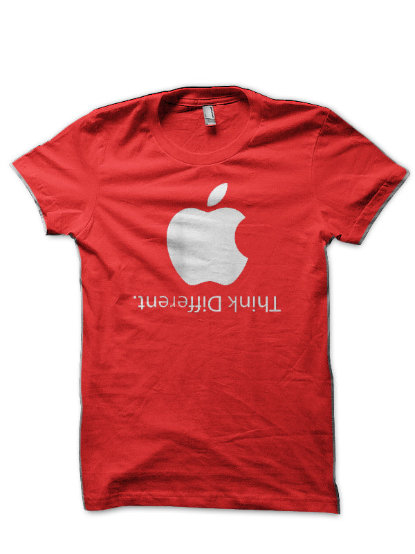 Apple Think Different Red T-Shirt