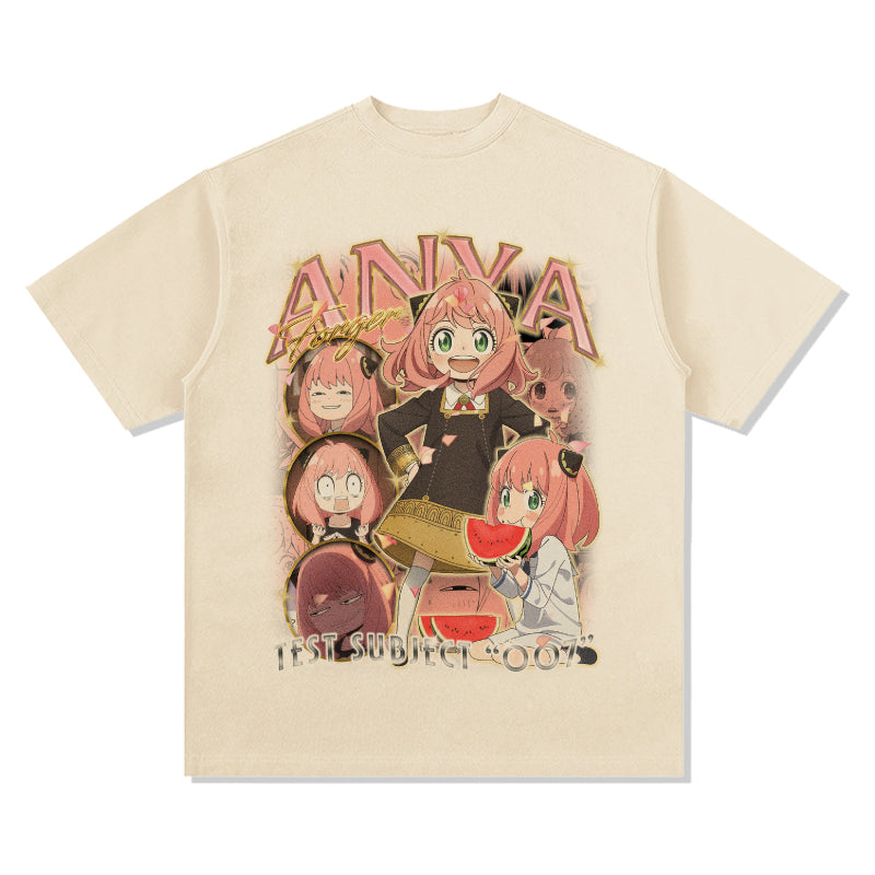 Playera Anya Forger  Spy √ó Family "Anime" TEE
