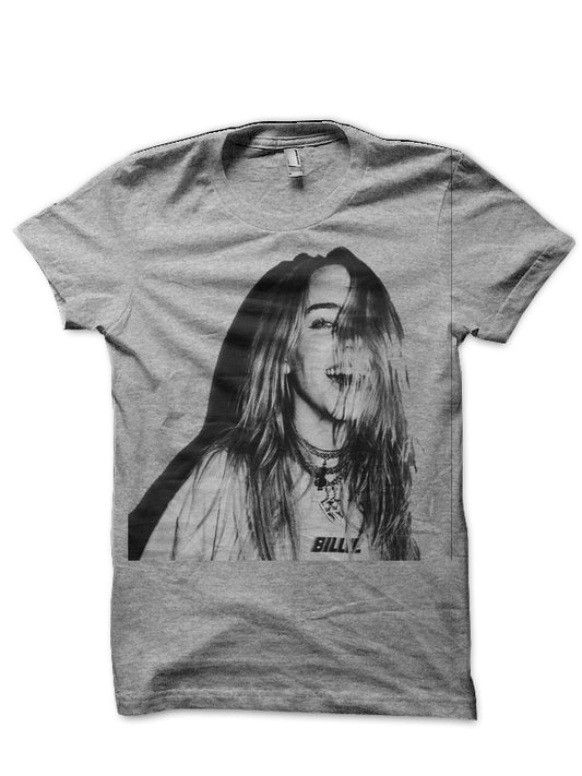 Billie Eilish Half Sleeve T-Shirt Style005