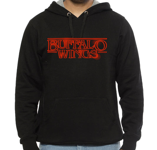 Buffalo Wings Black Hoodie