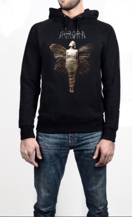 Aurora Game Black Hoodie