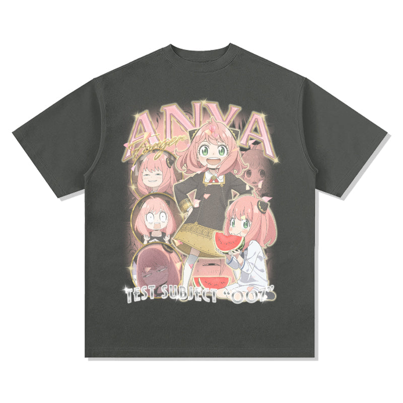 Playera Anya Forger  Spy √ó Family "Anime" TEE