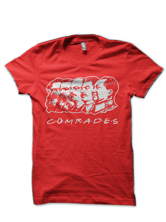 Comrads Red T-Shirt Style001