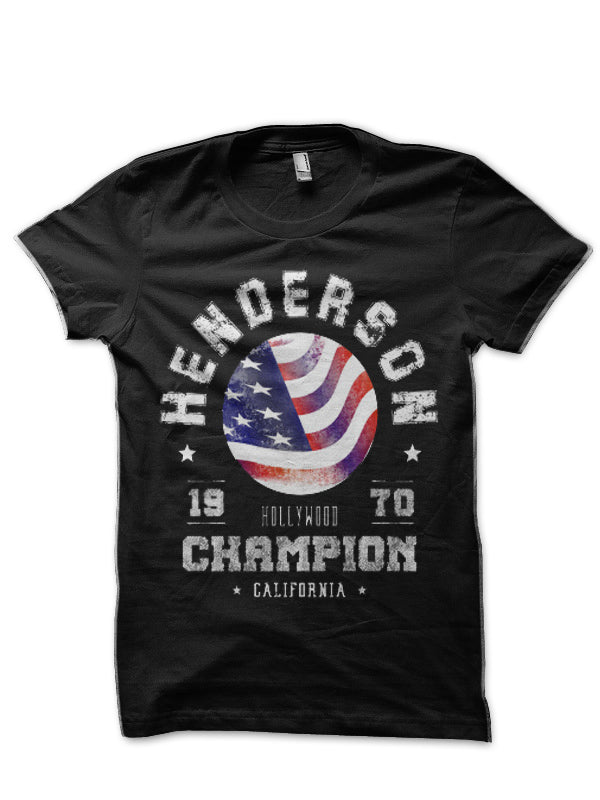 Dan â€œHollywoodâ€ Henderson Black T-Shirt