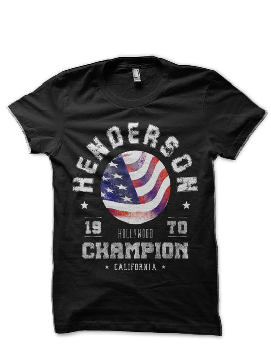 Dan â€œHollywoodâ€ Henderson Black T-Shirt