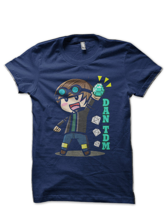 Dan Bilzerian Chibi Cartoon T-Shirt