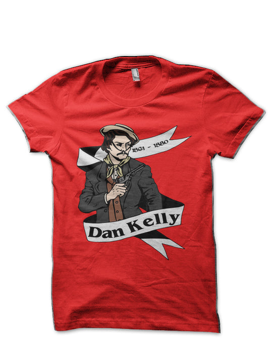 Dan Kelly (Banner) Red T-Shirt