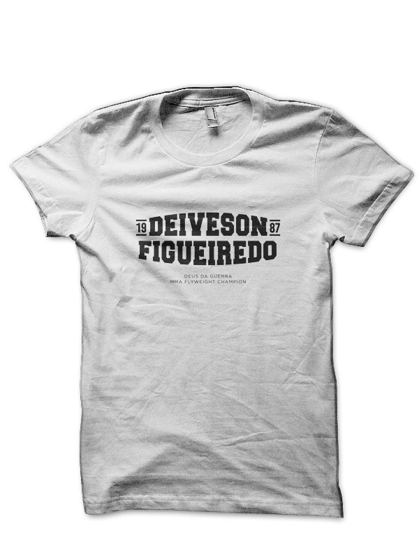 Deiveson Figueiredo White T-Shirt Style001