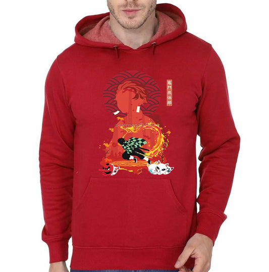 Demon Slayer Red Hoodie