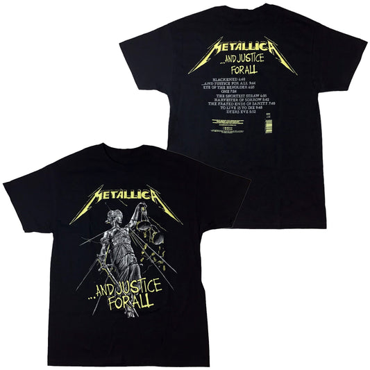 Metallica - And Justice For All Tracks t-shirt