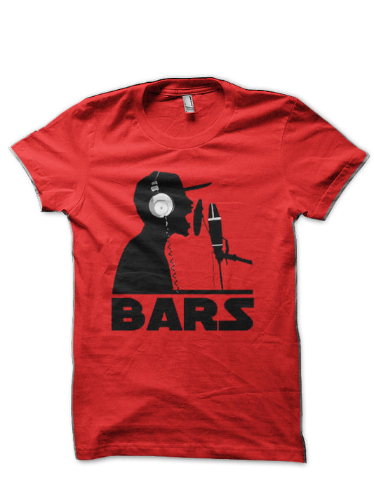 Bars-Eminem Red  T-Shirt