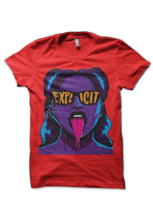Explicit Red T-Shirt