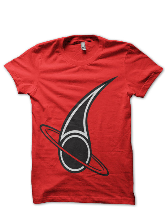 Forbidden Planet Red Half Sleeve T-Shirt Style001