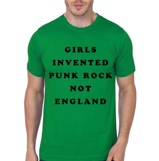 Girls Invented Punk Rock Not England T-Shirt