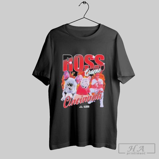 Hip Hop Ross Greene Cincinnati Reds Baseball Mlb Bulldog 2025 Shirt