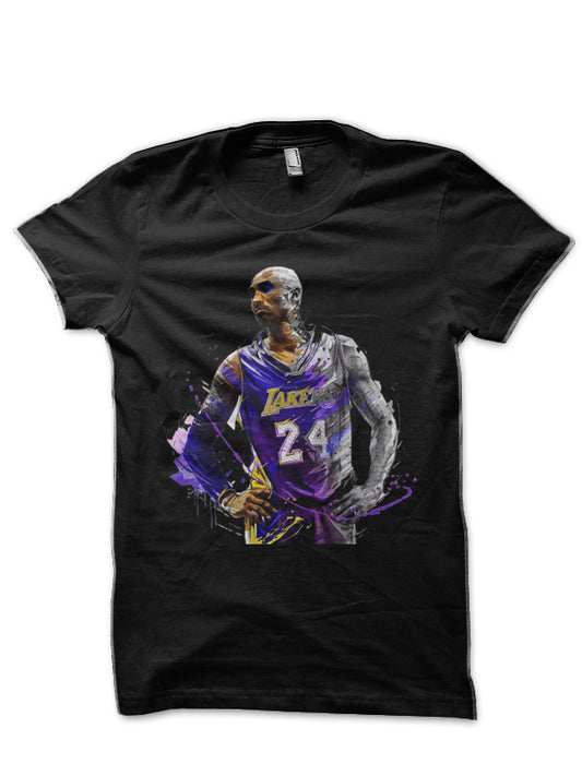 Kobe Bryant Black T-Shirt Style007