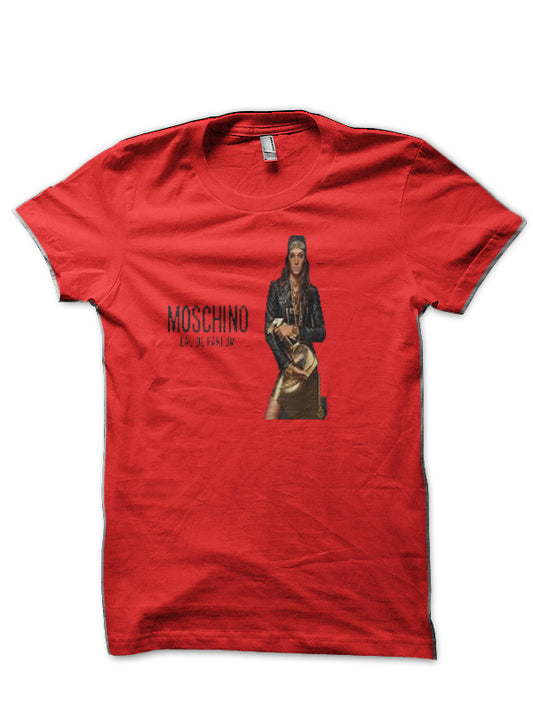 Moschino Red T-Shirt