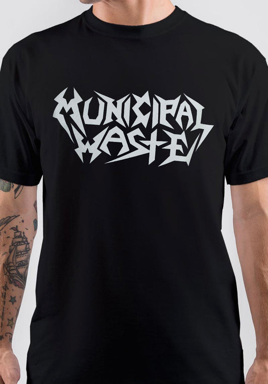 Municipal Waste Band Logo T-Shirt