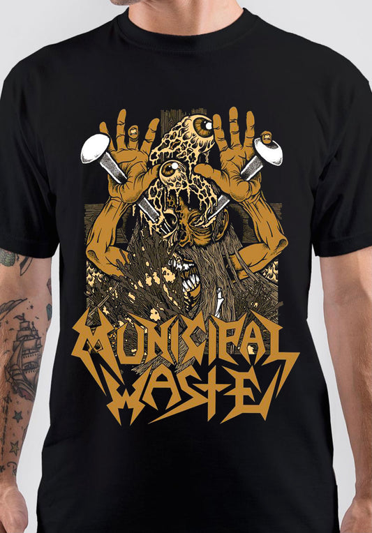 Municipal Waste Band T-Shirt Style001