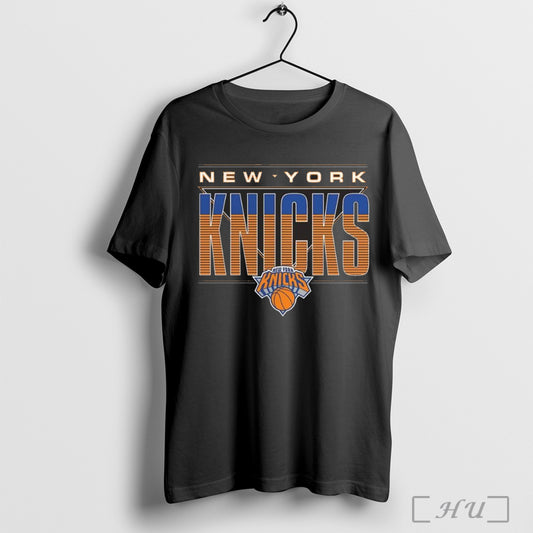 New York Knicks Striped 2025 T Shirt Sweatshirt