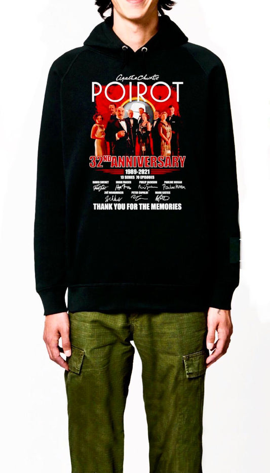Poirot Black Hoodie