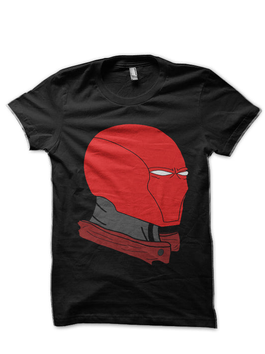 A Date? No-Red hood Black T-Shirt