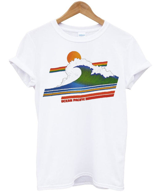 Retro Ocean Pacific T-shirt