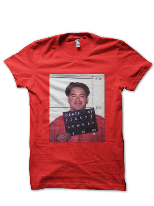 Robert Downey Jr. T-Shirt Style008