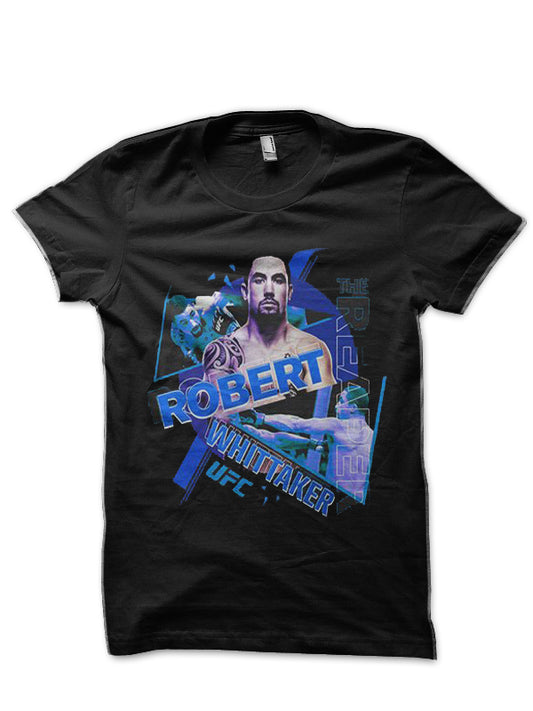 Robert Whittaker Black T-Shirt Style002