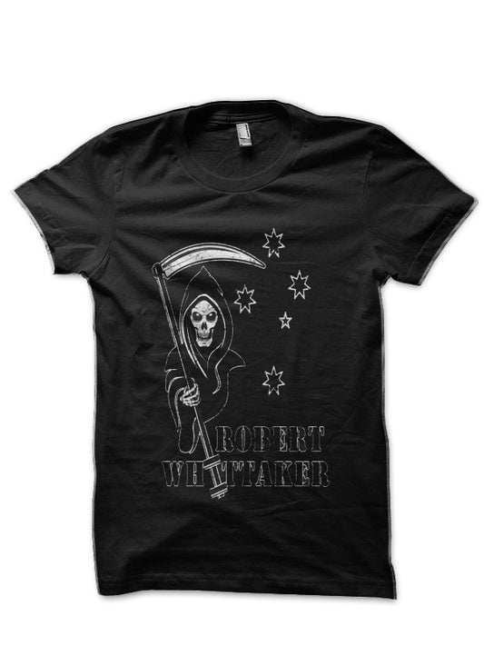 Robert Whittaaker Black T-Shirt