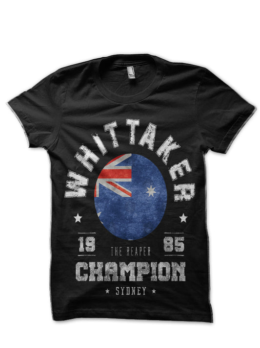 Robert Whittaker Black T-Shirt